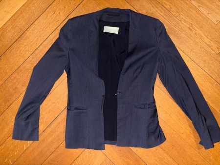 Minimalistischer Blazer von BOSS, blau, Gr. 34