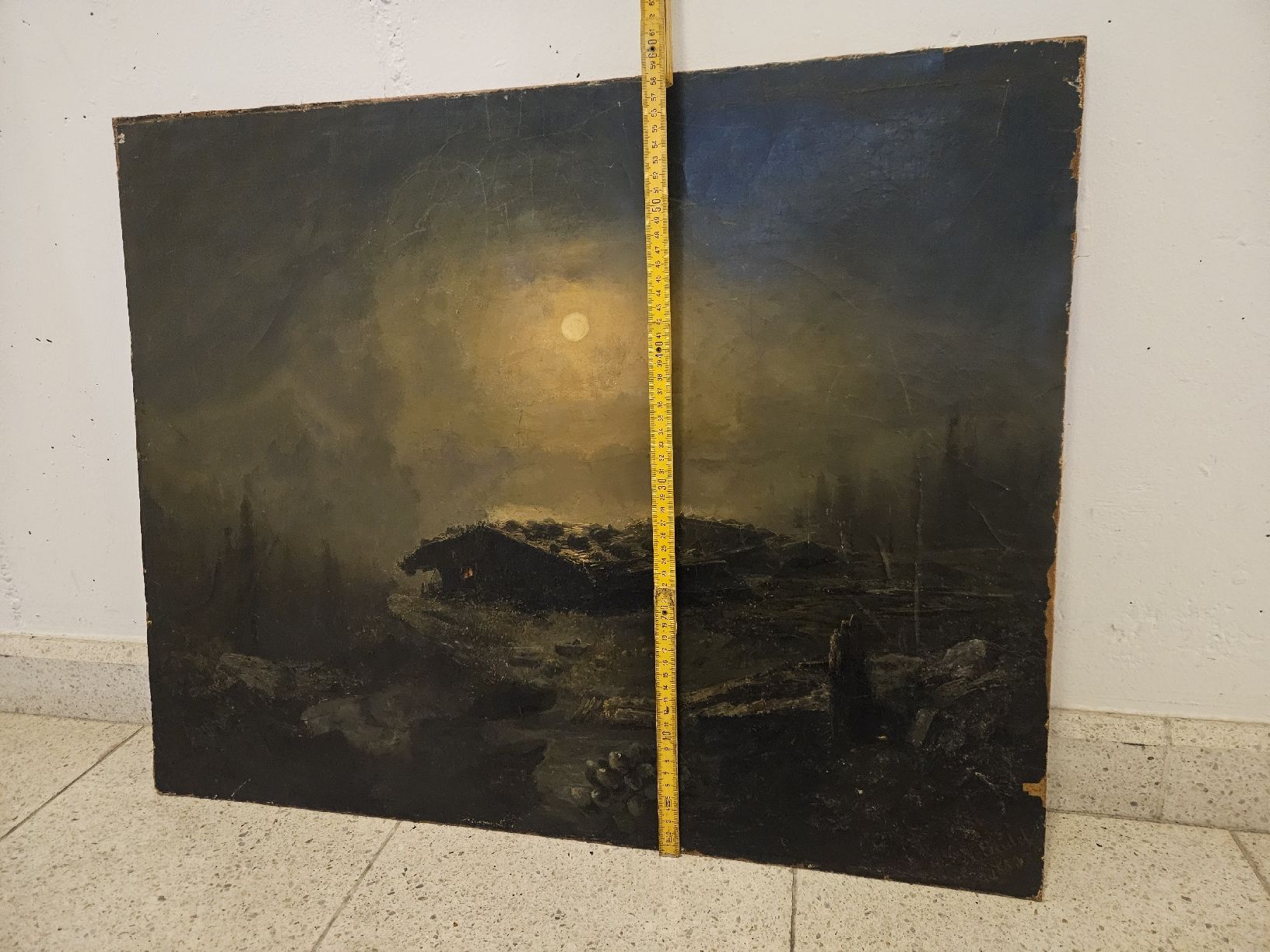 Dipinti: gemälde a.seidel 1853 – Difettoso da Schwellbrunn venduto da Rosaroterpanter 2