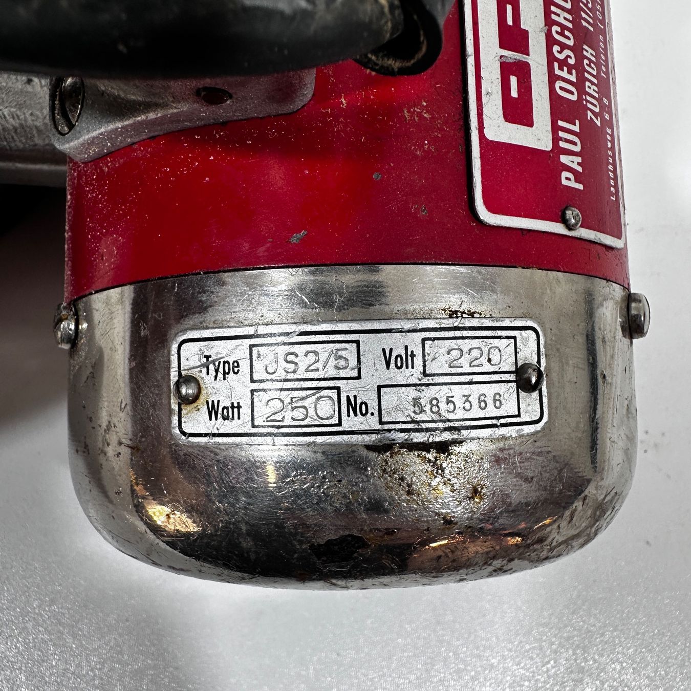 Tutte le macchine: ELEKTROGEBLÄSE - OPO JS 275 – Usato da Rothrist venduto da Die_Welle 3