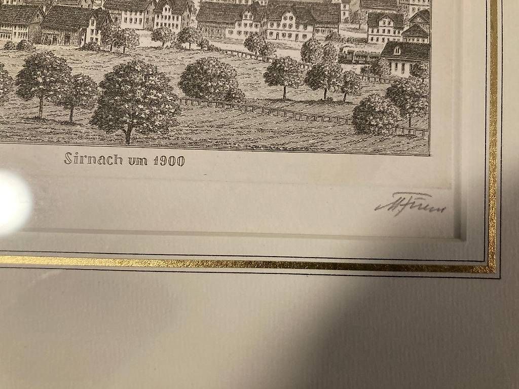 Stiche: Kupferradierung – Gebraucht aus Schwarzenbach SG von ernesto3.6 1
