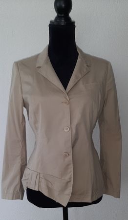 Prada Blazer Beige Grösse 40 / Italia 44 Sommerliche Eleganz