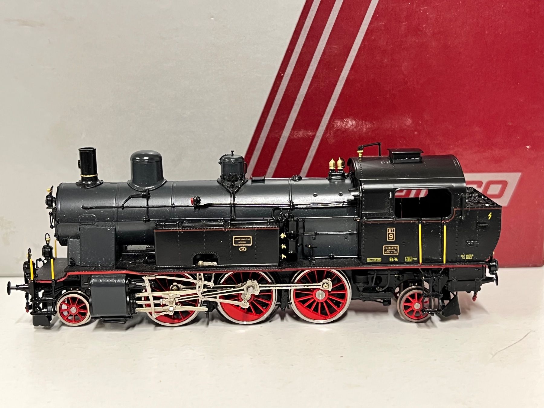 Lemaco Modellini di ferrovie: Lemaco H0 BT Eb 3/5 No 9 – Usato da Geroldswil venduto da TopTrain54