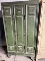 ALTE BLECH SCHRANK SPIND  METALL ORIGINAL UM 1930