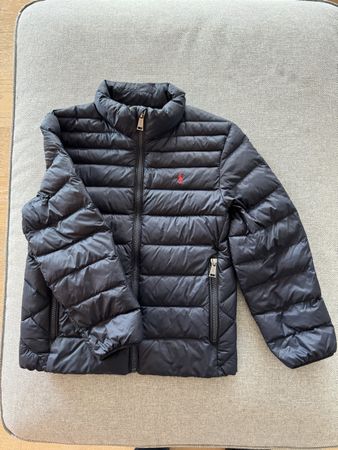 Veste Ralph Lauren bleue marine enfant 7 ans