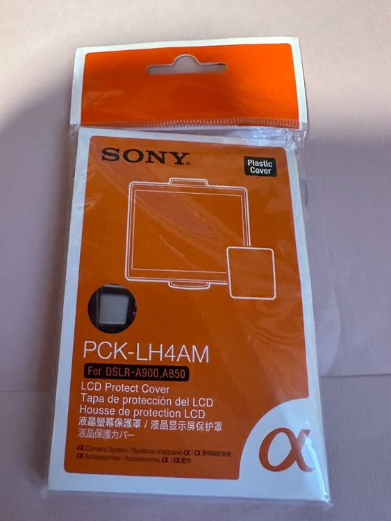 Sony LCD-Schutzabdeckung Für DSLR-A200 – Transparente Polycarbonat-Abdeckung, 1,7 Mm Dick | Schutz Vor Kratzern & Fingerabdrücken