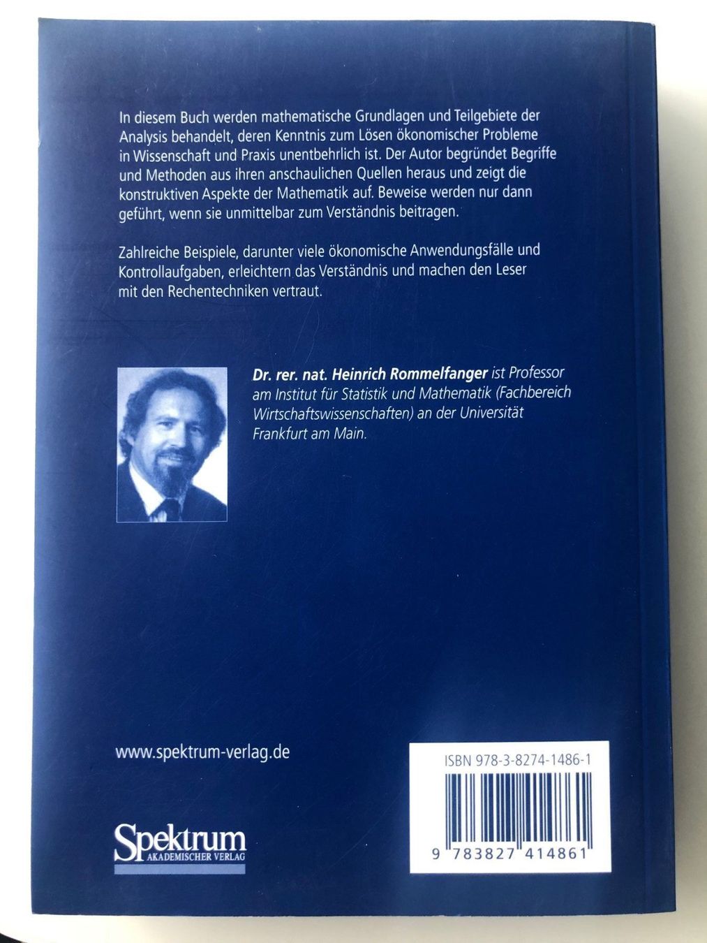 Libri: Mathematik - Wirtschaft - Rommelfanger – Usato da Nussbaumen AG venduto da Pika-Shop 1