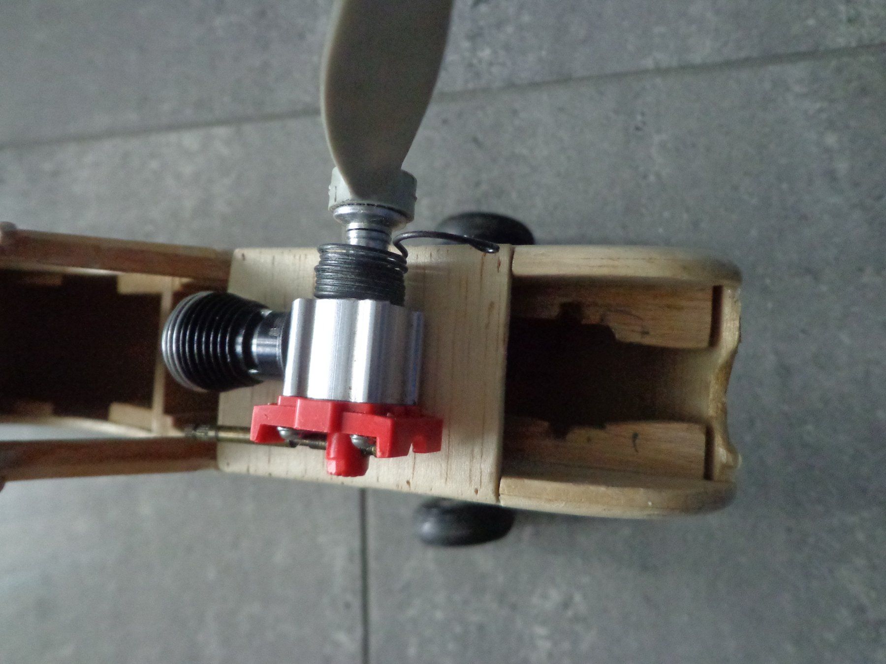 RC Modellbau: Modellflugzeug Oldtimer Antikflug Cox – Defekt aus Camorino von Dibi7 5