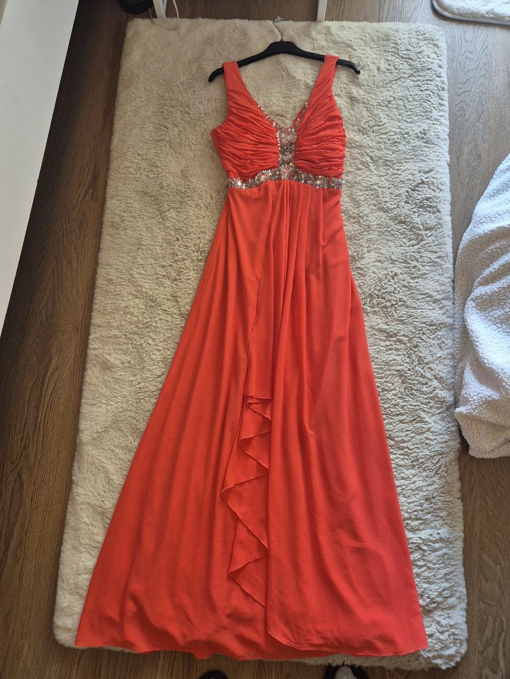 Vestiti: Rotes langes Abendkleid – Nuovo (secondo la descrizione) da Port venduto da nat_8thm