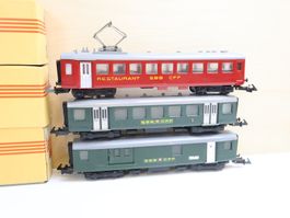 WESA 3 x SBB Personenwagen Top Modelle OVP