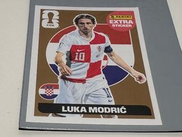 Panini Extra Sticker Bronze CRO Luka Modric