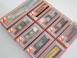 Lima 9 x SBB Güterwagen H0 - schöne Modelle OVP