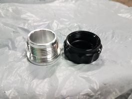 Aluminium Schraubverschluss 25,4mm 1"