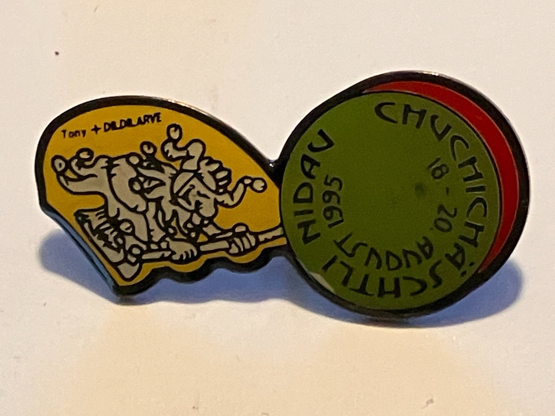 Placchette & Badge: 1 Pin Chuchichästli Nidau – Usato da Basel venduto da djwwpp