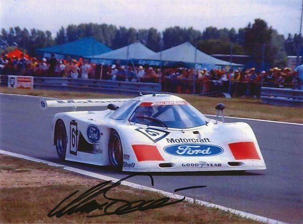 Autografi: Autogramm Marc Surer Le Mans 1982 – Usato da Solothurn venduto da F1shop1