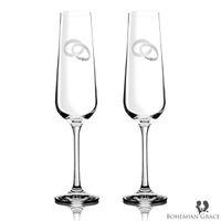 Sektglas ALLEGRO 2 Stk, Bohemian Grace