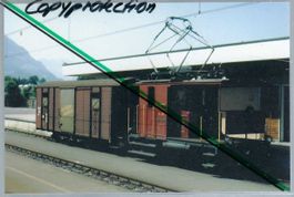 Sarnen Bahnhof. SBB-CFF Brünigbahn Te 199.  Foto!