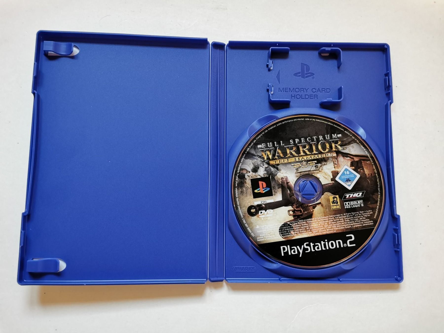 Sony Giochi: Ps 2 - Full Spectrum Warrior Ten Hammers – Usato da Lenzburg venduto da eyworld 1