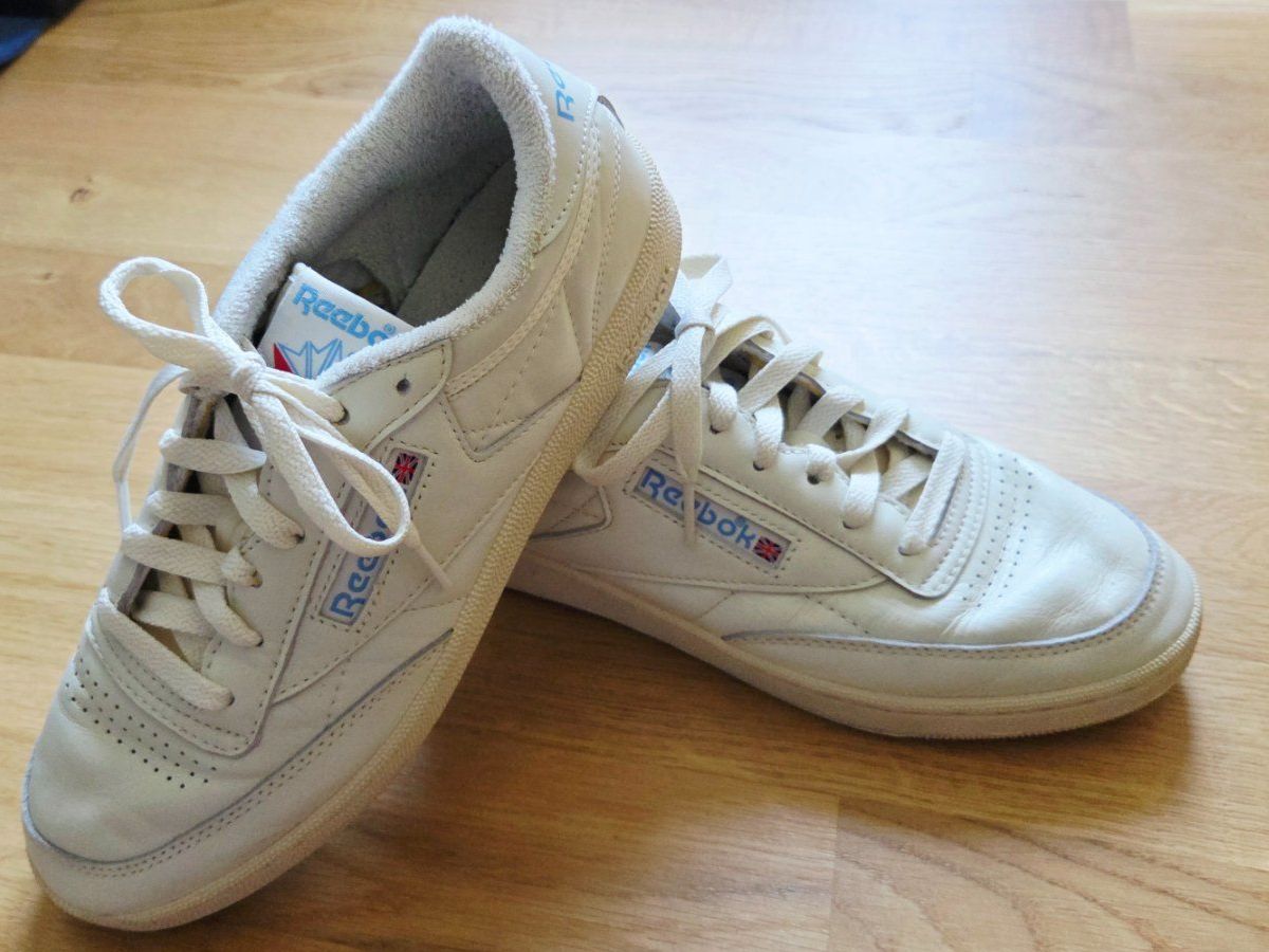 Reebok Scarpe da donna: Reebok Classic - chalk alabaster sky blue – Usato da Thun venduto da angerber