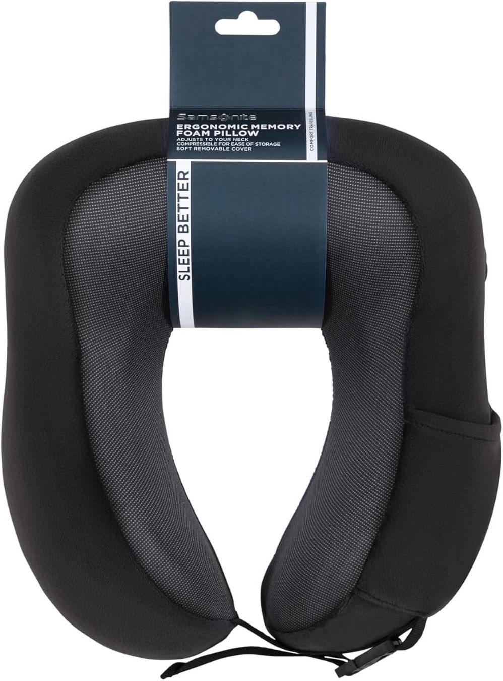 Samsonite Cuscini: Samsonite Nackenkissen Memory Foam schwarz – Nuovo e nell'imballaggio originale da Suhr venduto da SchnapperCH 3