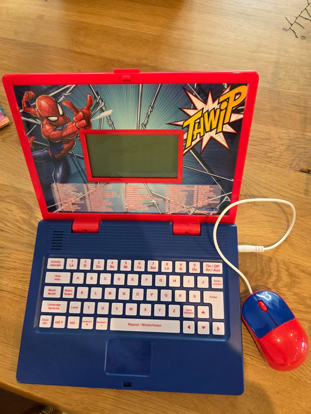 Giochi: Lexibook Lerncomputer Spider-Man Lernlaptop EN/DE, deutsch – Nuovo (secondo la descrizione) da Heinrichswil venduto da frankie19860 1