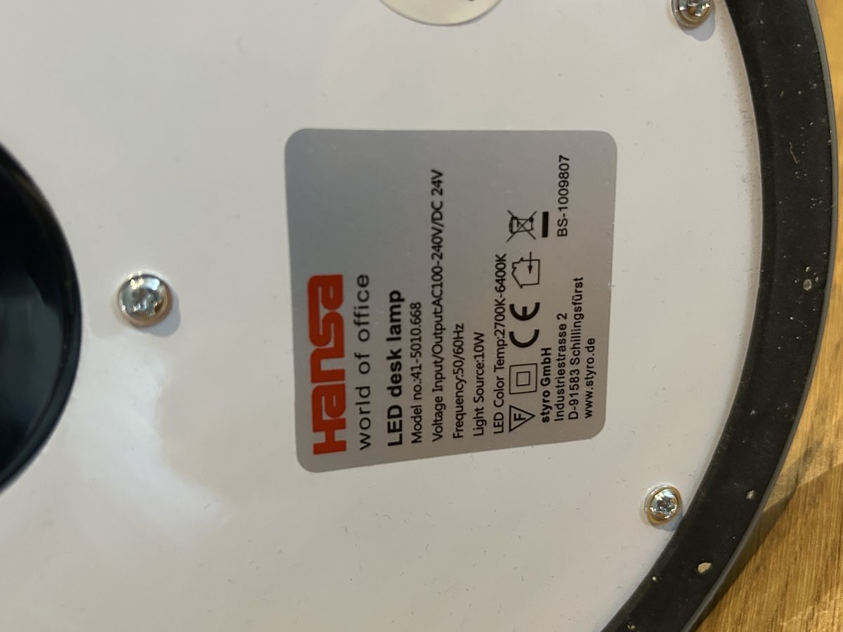 Lampade: LED Tischlampe (Hansa) – Usato da Kreuzlingen venduto da bernerin85 6