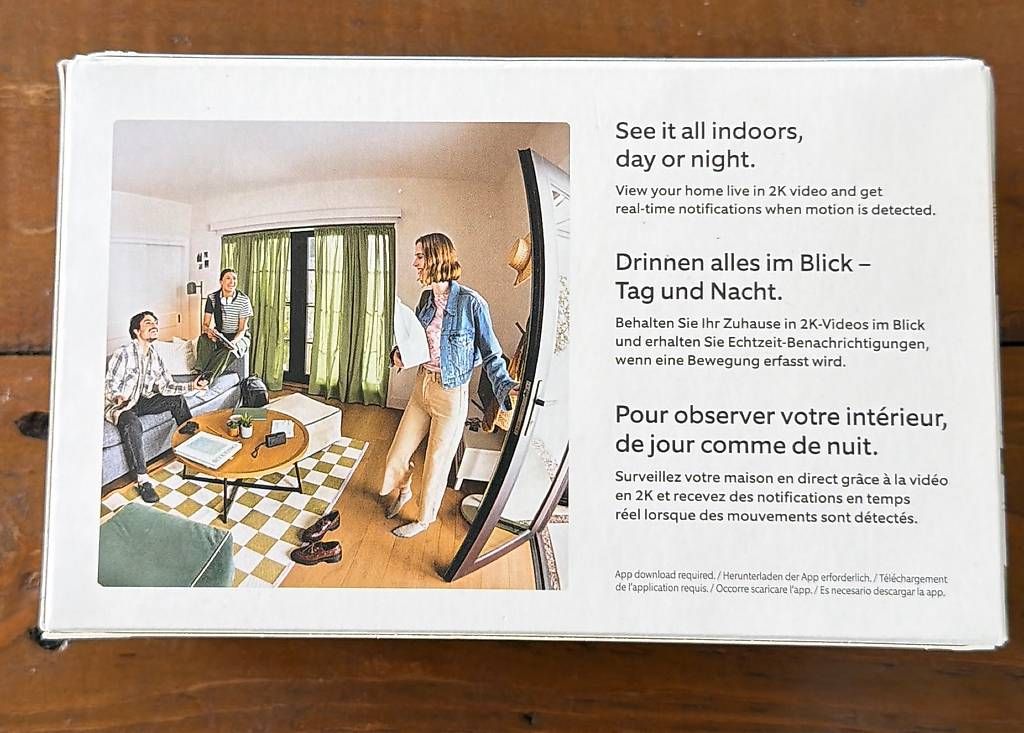 Sistemi d'allarme: Ring Indoor Cam Plus - Neu & Originalverpackt – Nuovo e nell'imballaggio originale da Goldiwil (Thun) venduto da mar_92wv 1