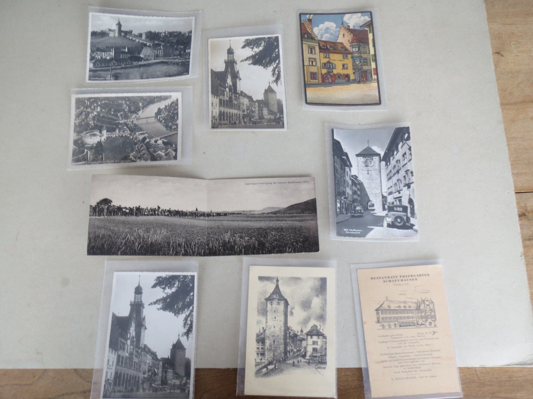 Cartoline postali: Schaffhausen - 350 alte Ansichtskarten – Usato da Tagelswangen venduto da Miski 4