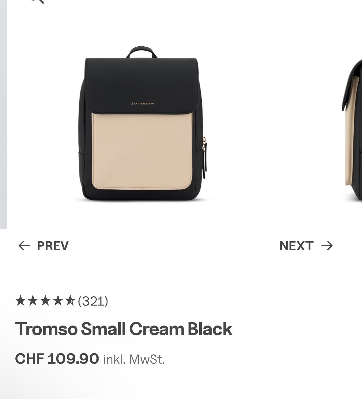 Kapten & Son Zaini: Kapten & Son Rucksack Tromso Small – Nuovo (secondo la descrizione) da Oberriet SG venduto da Demi_H 2