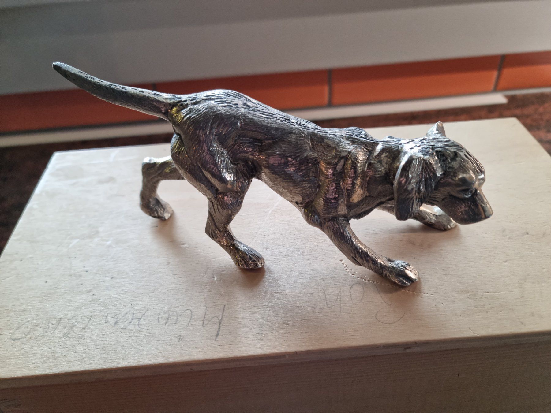 Statuette: HUND Antik  schwer 423 gr. – Usato da Trachslau venduto da bastet06