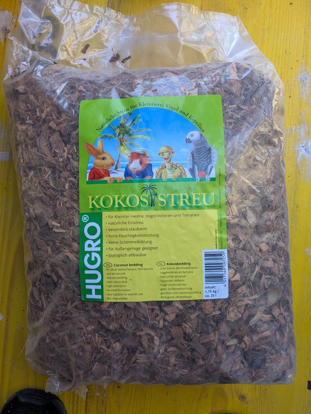Mangimi: Hugro Kokosstreu – Usato da Dübendorf venduto da cop_skd5