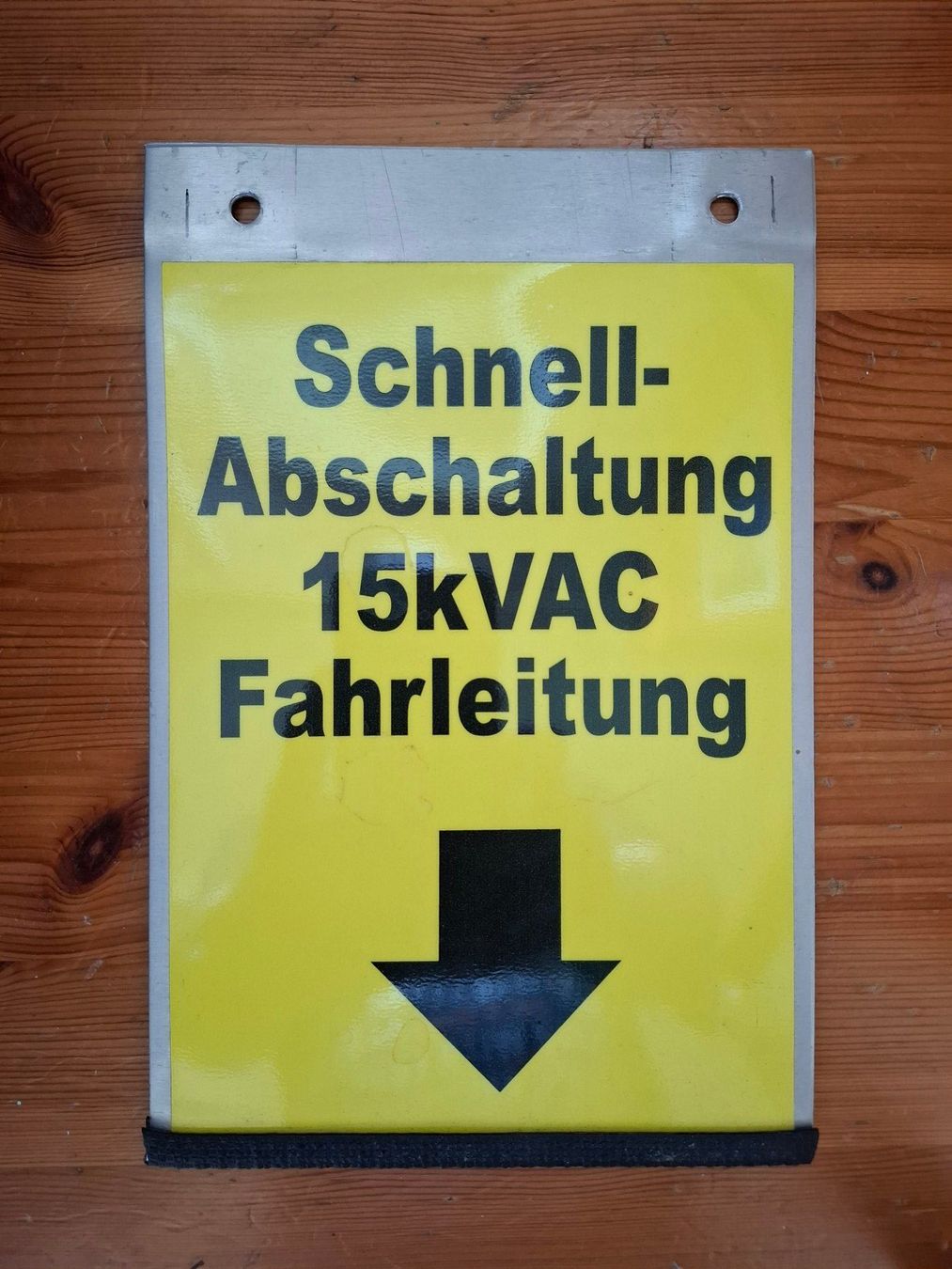 SBB/CFF/FFS Schilder: Alte SBB Tafel – Gebraucht aus Nürensdorf von Mita2003