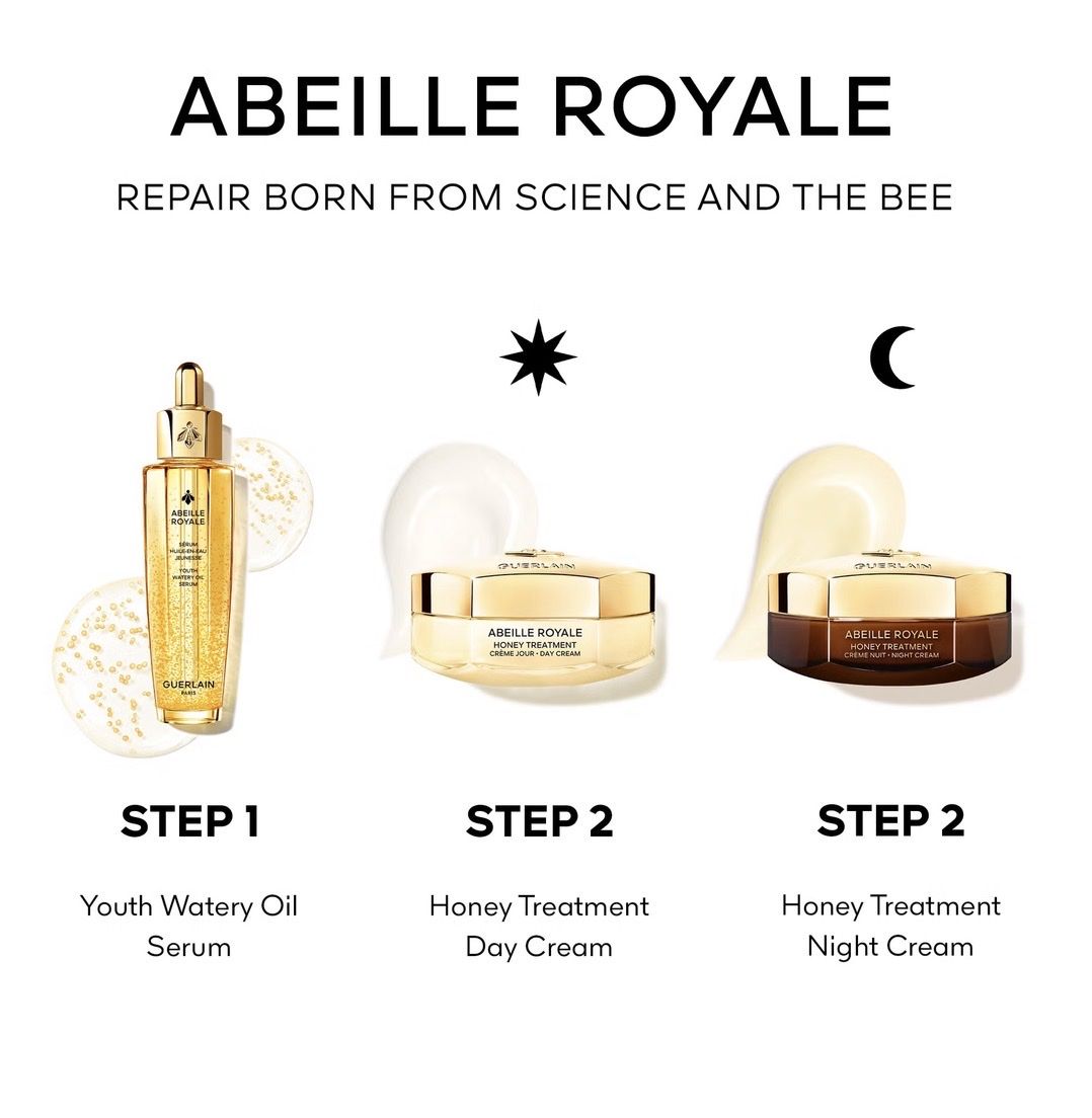 Guerlain Cura del viso: Guerlain Abeille Royale Gift Set – Nuovo e nell'imballaggio originale da Wädenswil venduto da BebaGlow 1