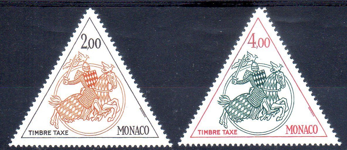 Tous les timbres: MONACO TIMBRE TAXE ** POSTFRISCH ** - BR115 – Neuf (Voir description) à Losone par EM2019