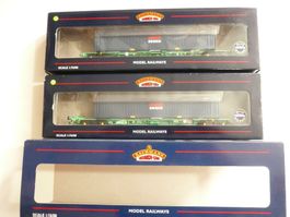 BACHMANN H0 CONTAINERWAGEN SET " SEACO " WAGEN MIT CONTAINER