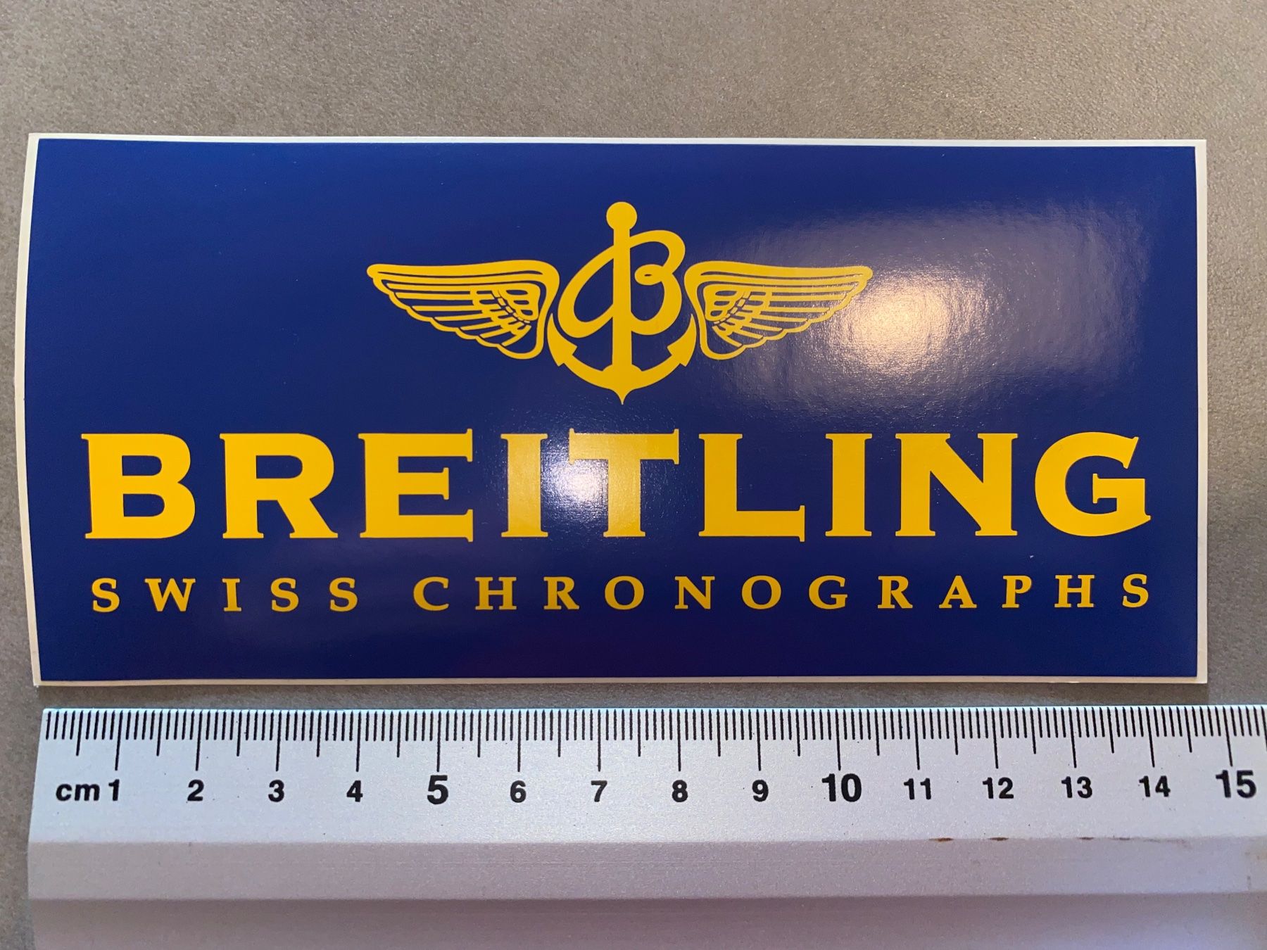 Sticker: Breitling Abziehbild Aufkleber Kleber – Nuovo (secondo la descrizione) da Meiringen venduto da sellswiss