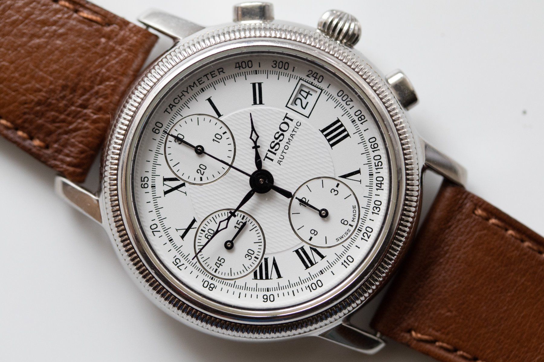Tissot Uhren: Tissot Bridgeport V560 Date Automatic Chronograph -10i – Gebraucht aus Zürich von papsas