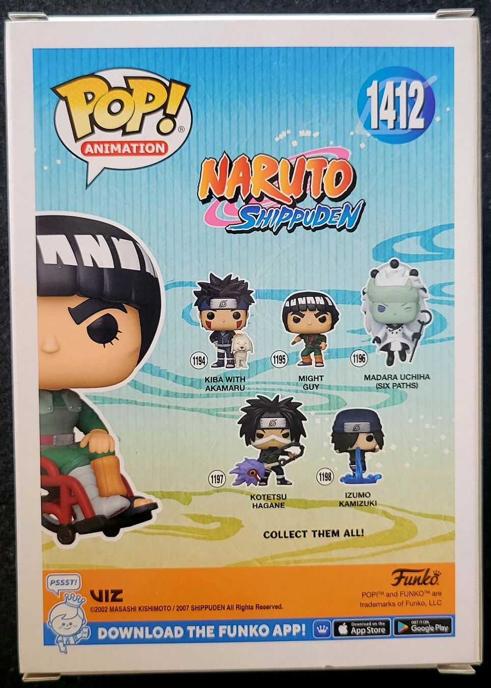 Funko Statuette: Funko Pop Naruto   Might Guy in Wheelchair – Nuovo e nell'imballaggio originale da Montet (Glâne) venduto da KOADA 1