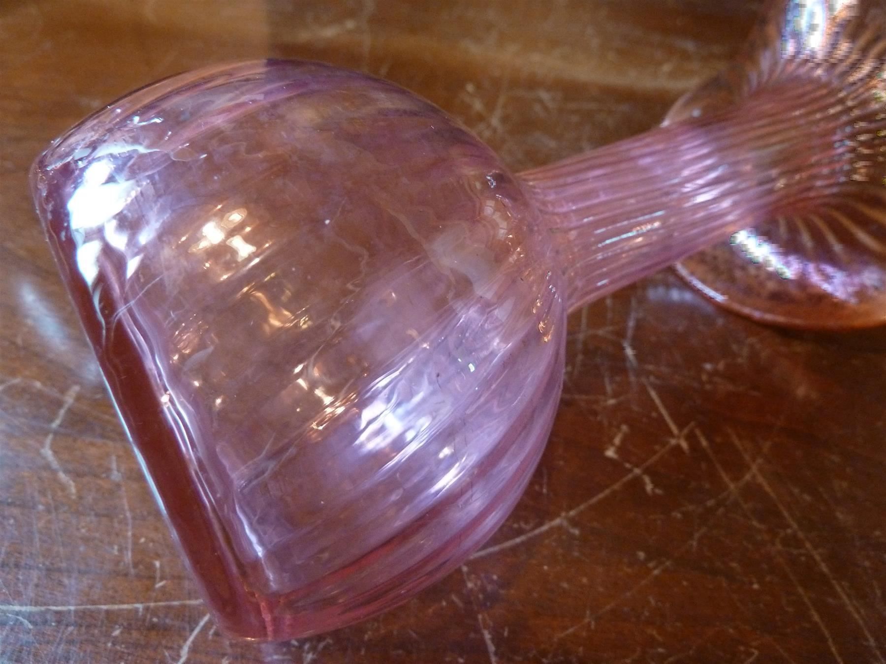 Vasen & Gefässe: Antike Glas Vase – Gebraucht aus Bure von 1319 4