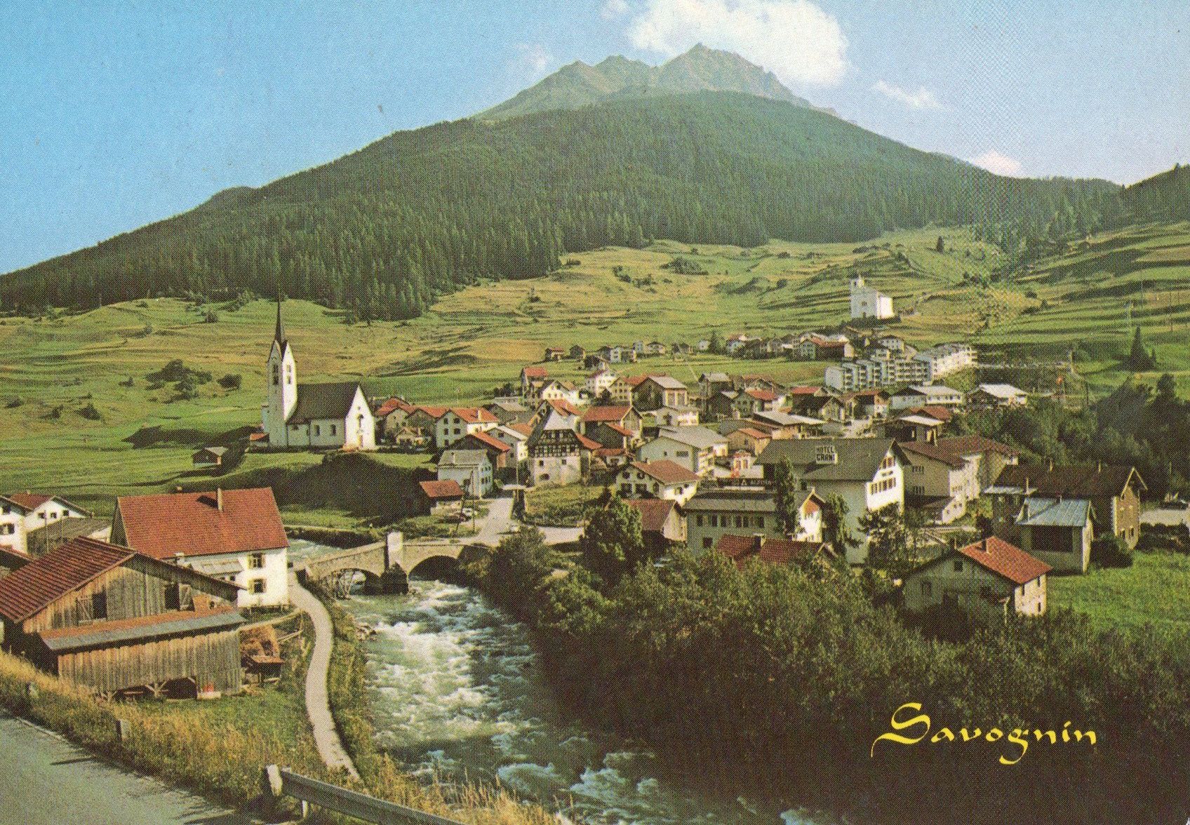 Cartes postales: Savognin – D'occasion à Melano par pisonsdro