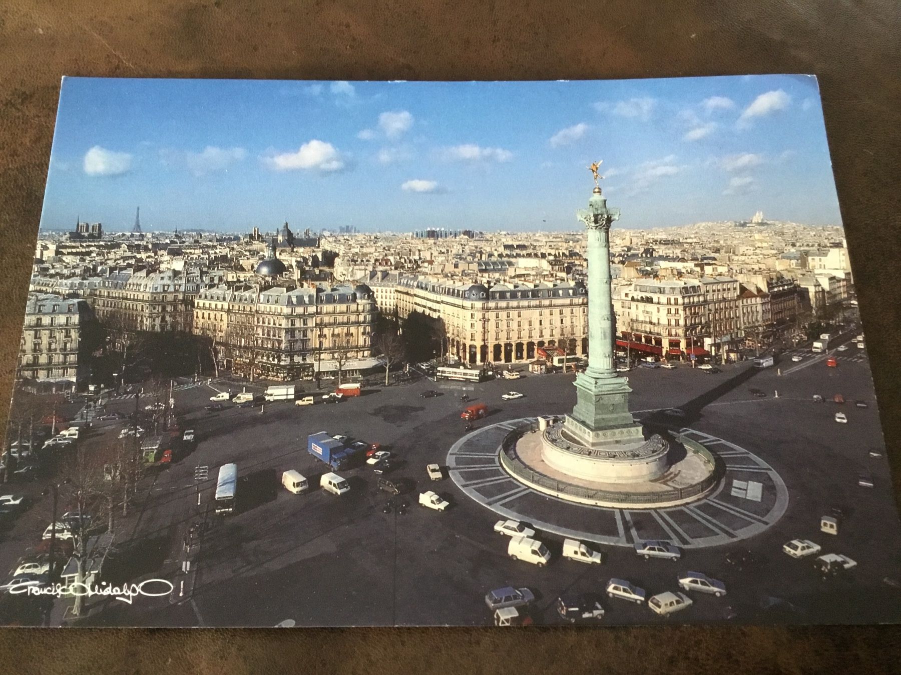 Cartoline postali: Paris - place de la Bastille – Usato da Kerzers venduto da Georges3210