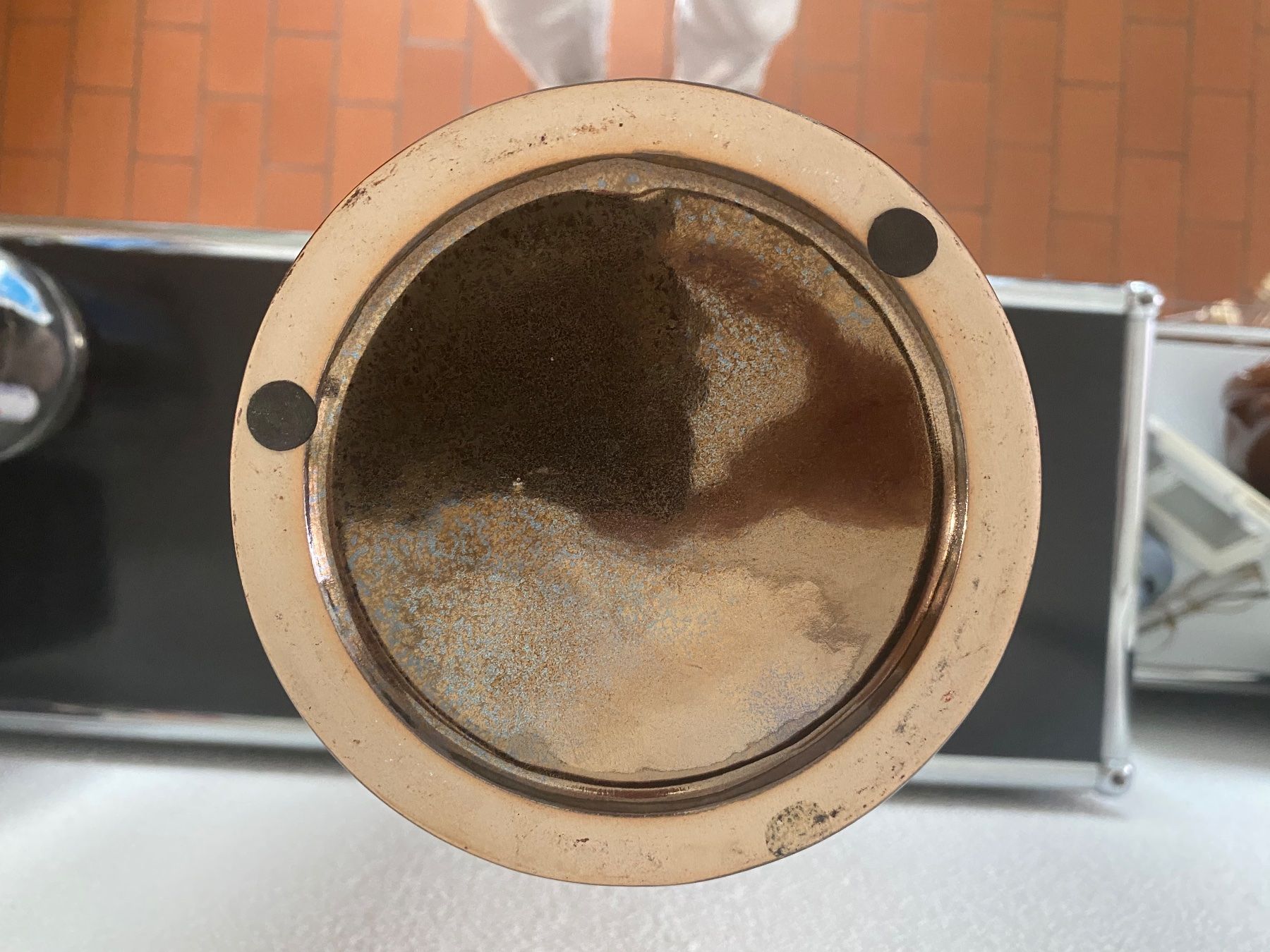 Vasi & Recipienti: Gestreifte Dekorative Vase, Keramik, – Usato da Altstätten SG venduto da mhu_k9gj 2