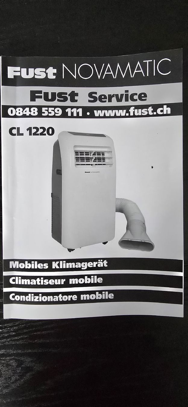 Novamatic Condizionatori: Klimagerät mobil CL 1220 Neu – Nuovo (secondo la descrizione) da Niederurnen venduto da nomi72 6