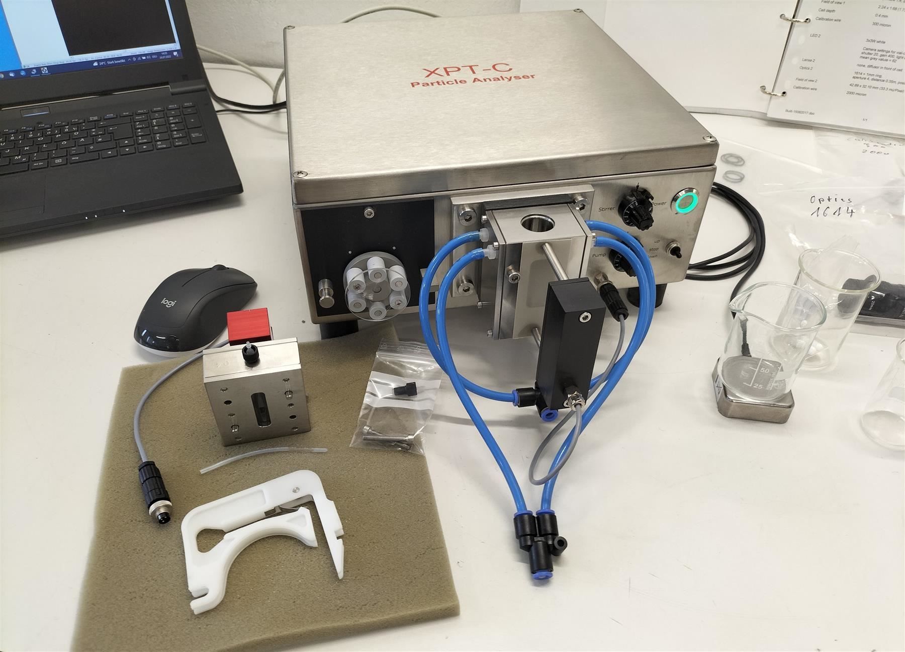 Accessori da laboratorio: XPT Partikelgrössenmessung / XPT-C – Nuovo (secondo la descrizione) da Niederdorf venduto da LeptonAG_Labor 2