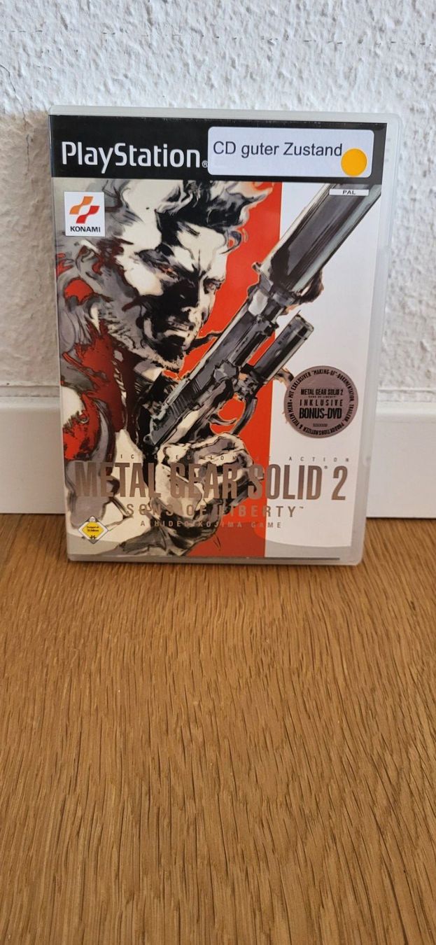 Sony Giochi: PS2 - Metal Gear Solid 2 Sons of Liberty – Usato da Münsingen venduto da DigitaleSpielecke