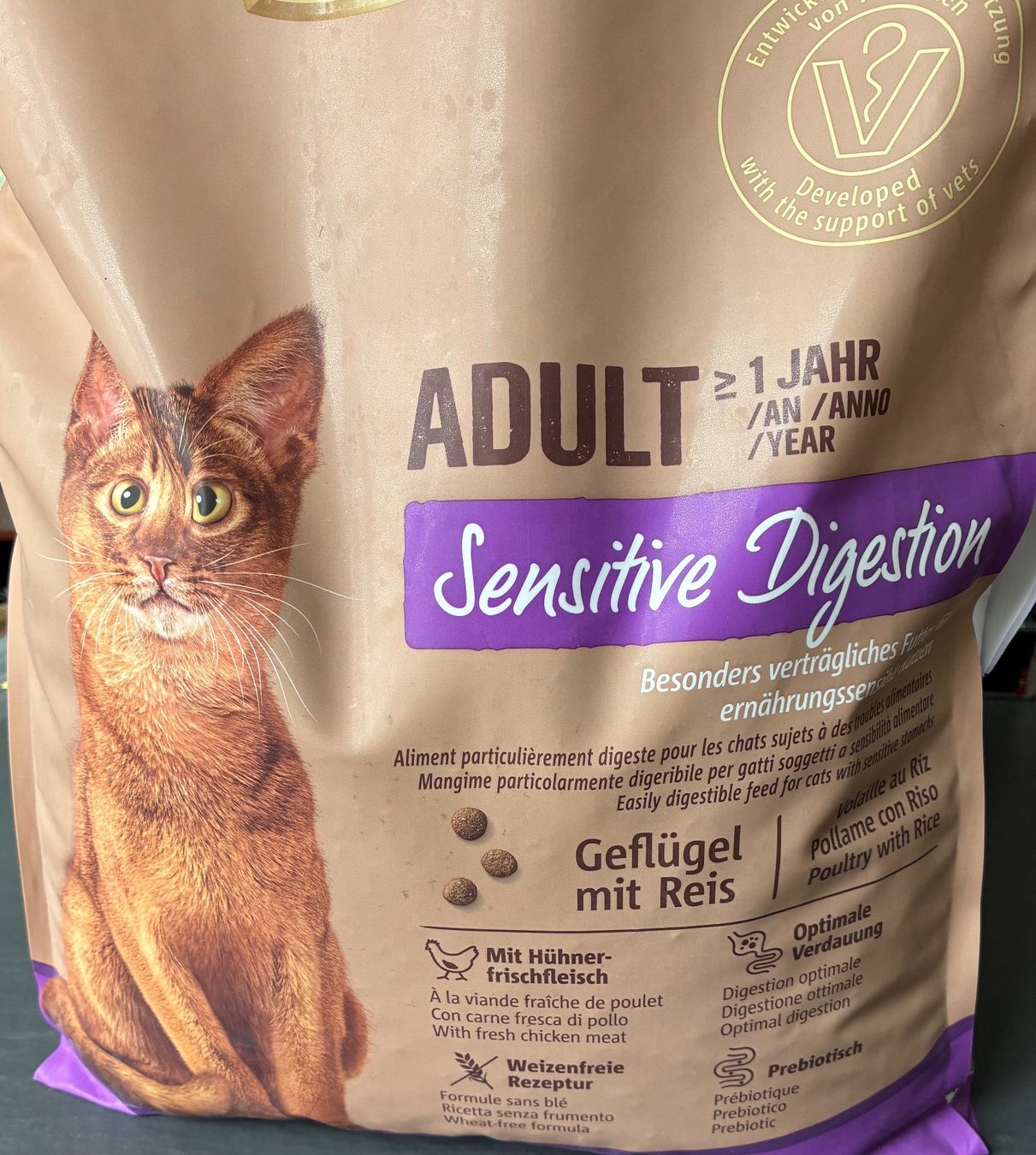 Mangimi: Katzennahrung Trockenfutter Sensitiv – Nuovo e nell'imballaggio originale da Niederhasli venduto da ercp4