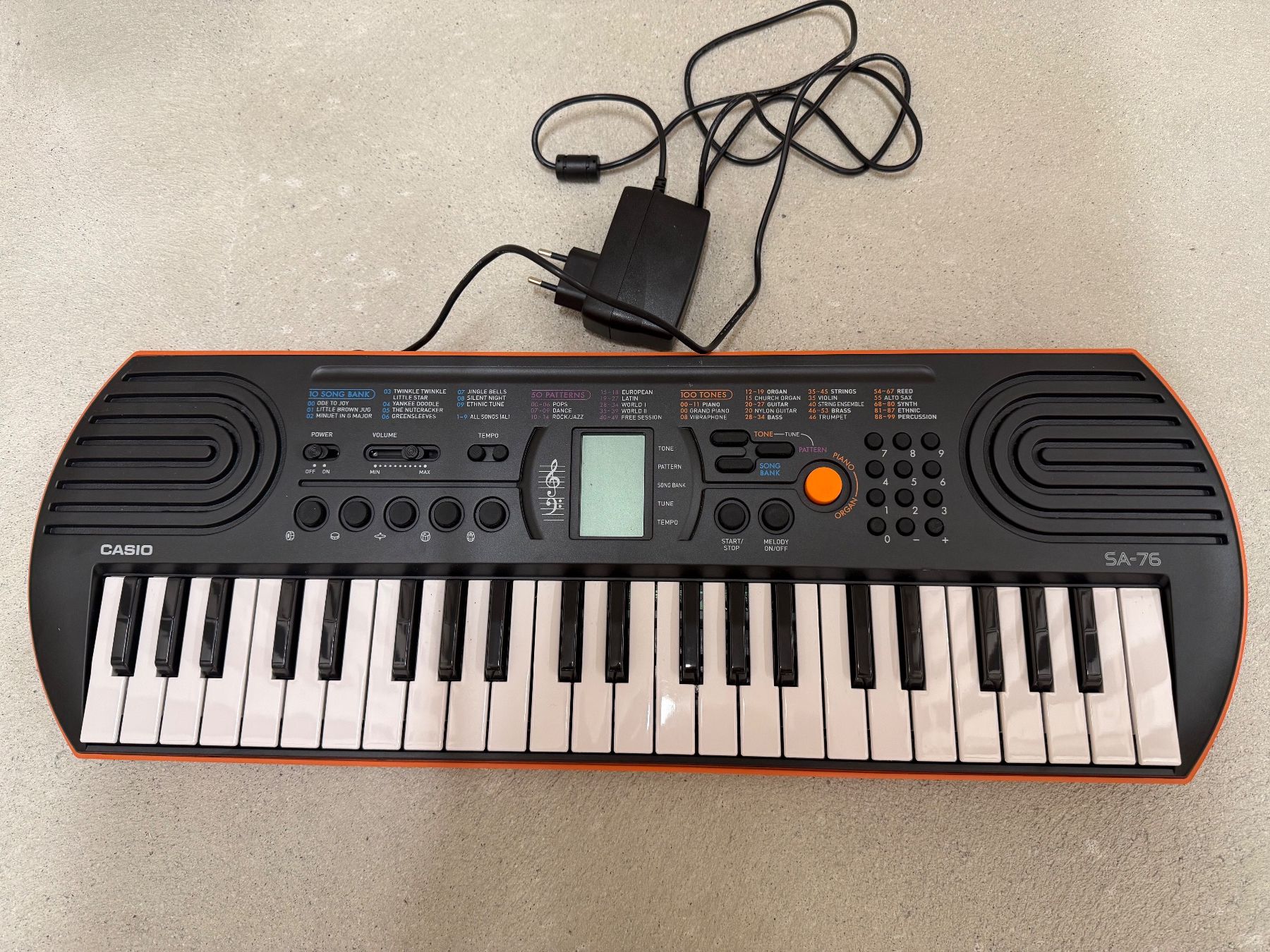 Casio Strumenti musicali: Casio SA-76 Keyboard - Top Zustand! – Usato da Zürich venduto da Helene52