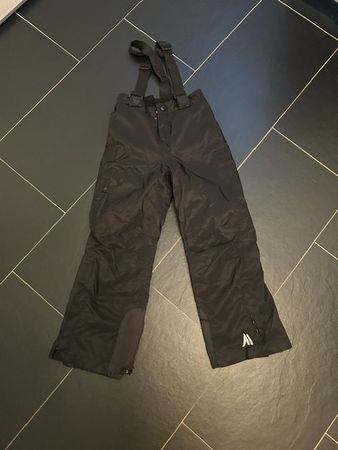 schwarze Skihose Grösse 122/128