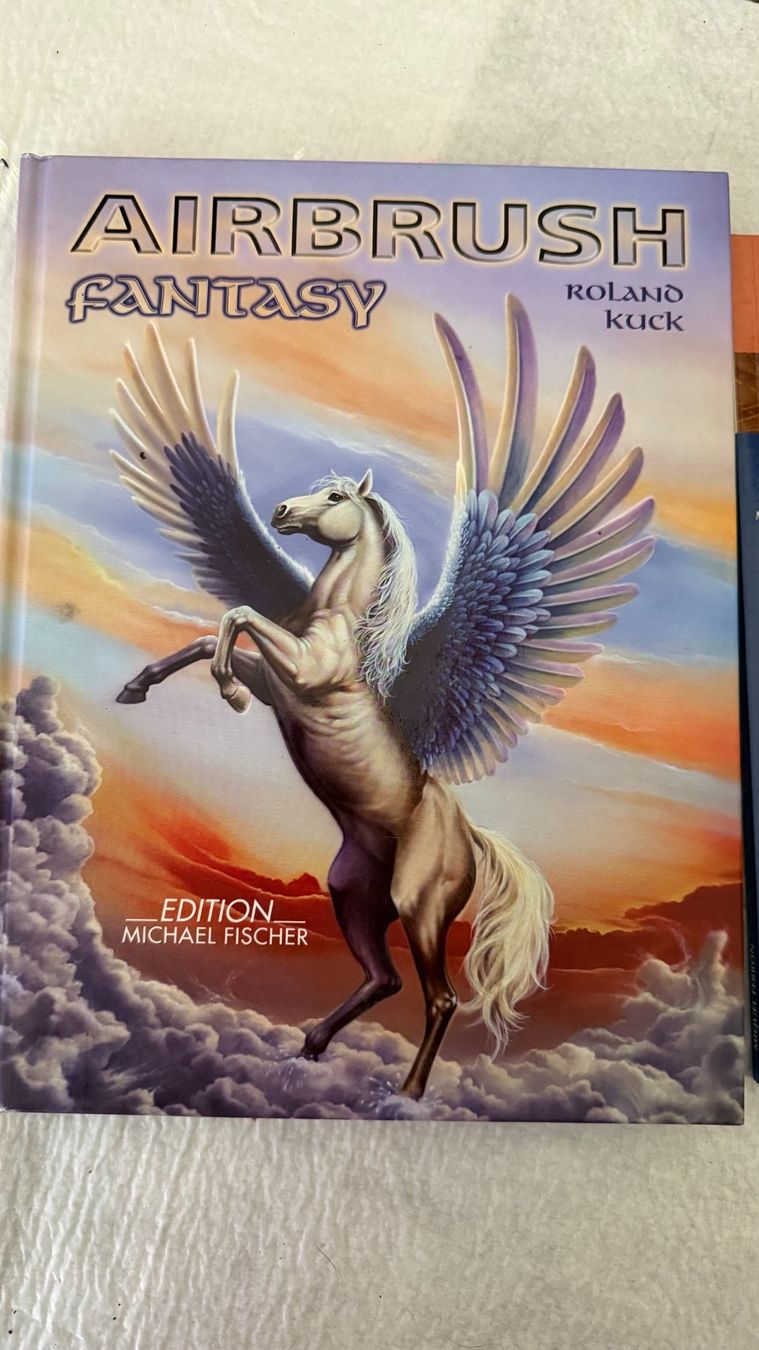 Livres: Airbrush Bücher und eine DVD – Neuf (Voir description) à Winznau par aar_2p6c 1