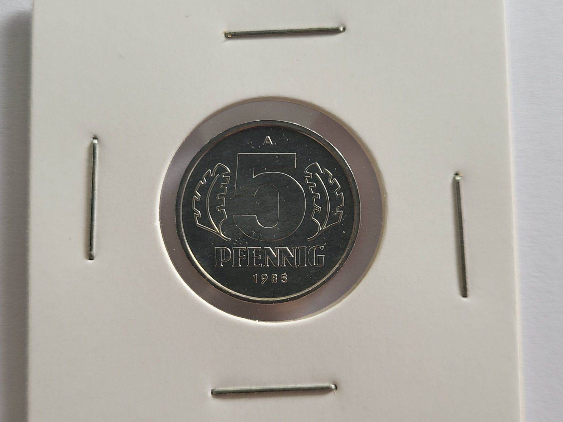 Tutti le monete: 5 Pfennig 1985 Stgl – Nuovo (secondo la descrizione) da Pravidondaz venduto da LVtik
