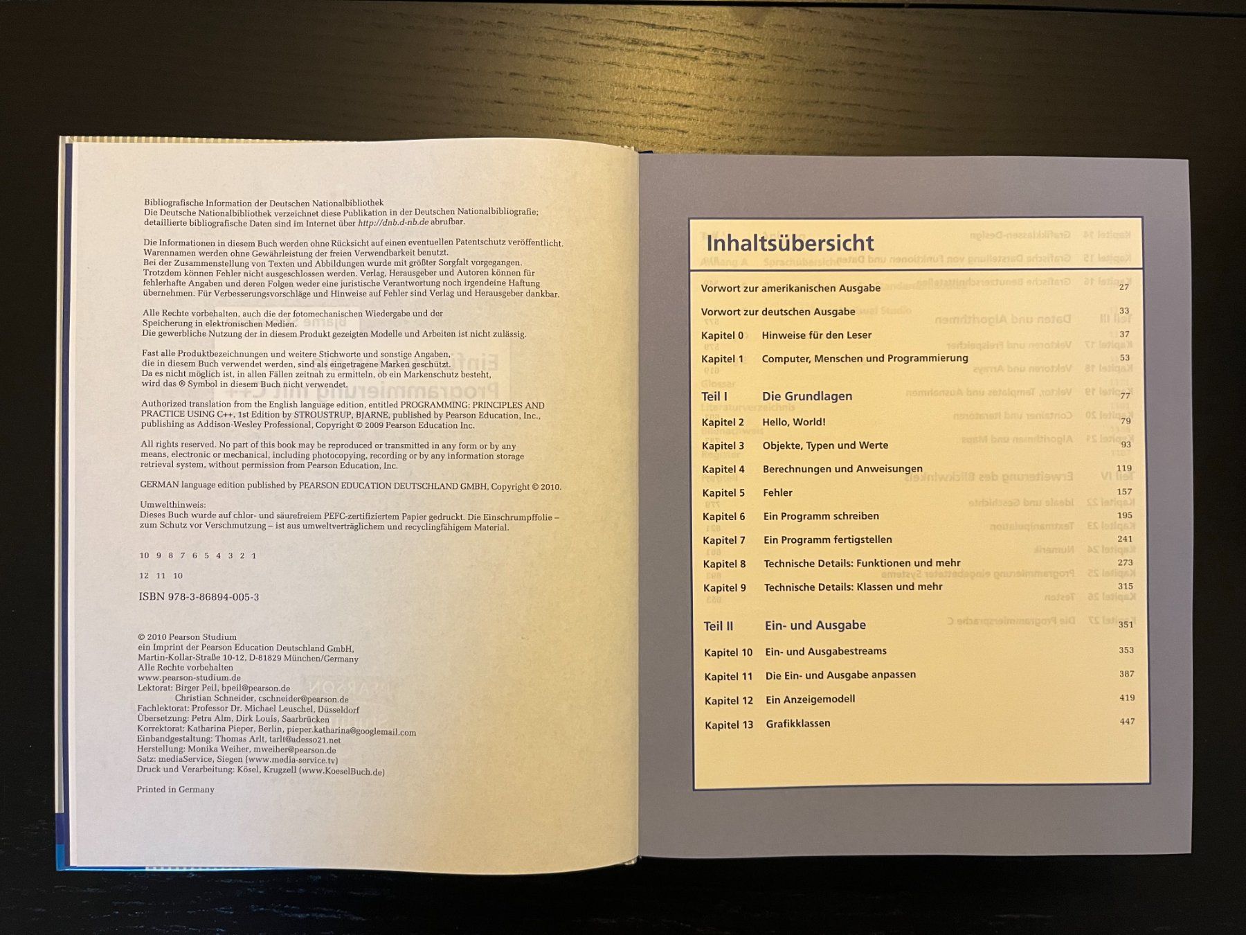 Libri: Einführung in die Programmierung mit C++ – Usato da Bern venduto da Collins2 2